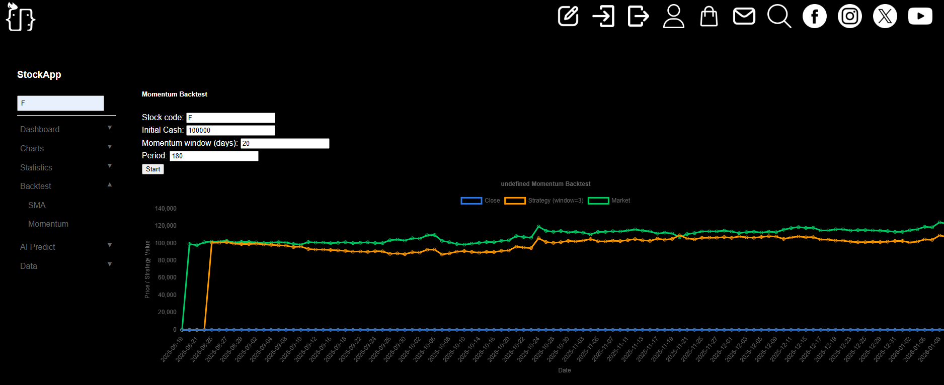 Stockapp (lite) screenshot